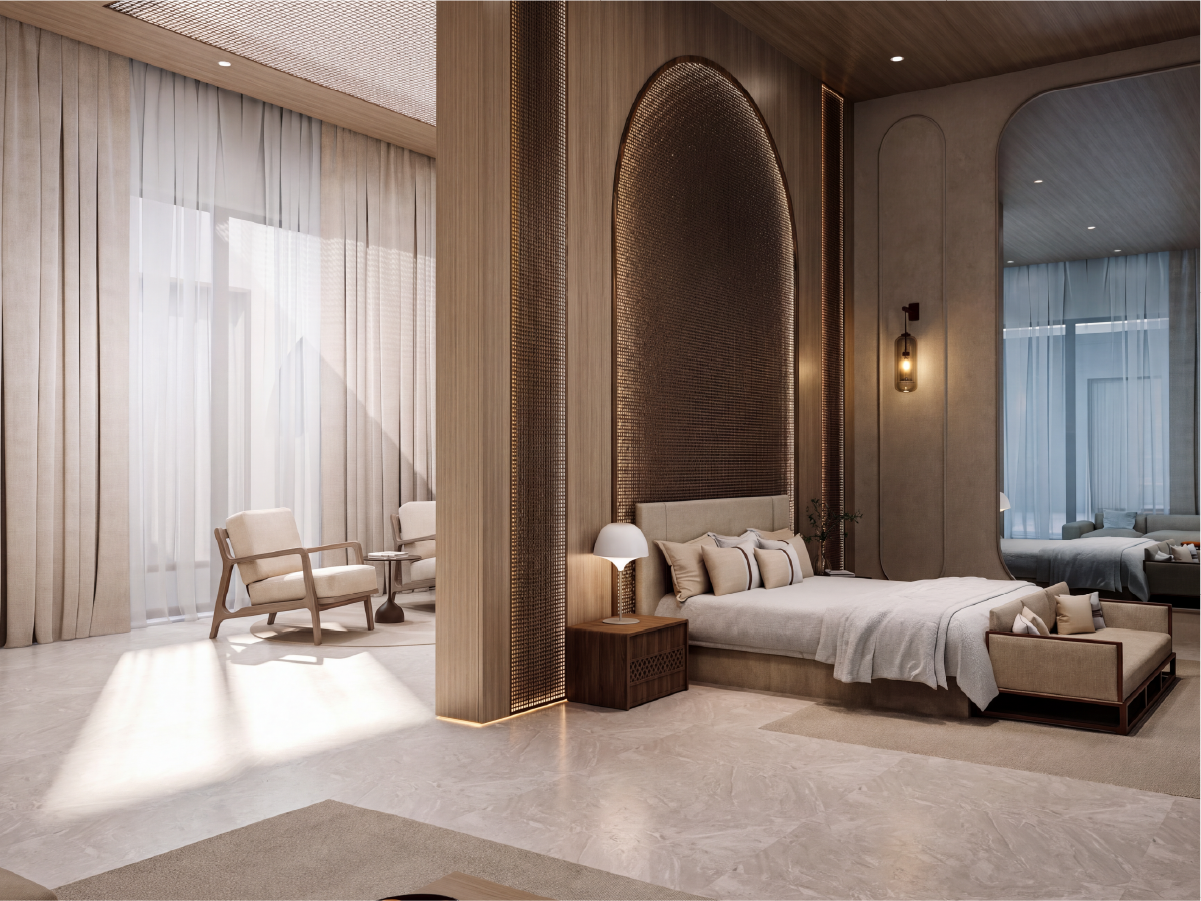 Interior design tall view