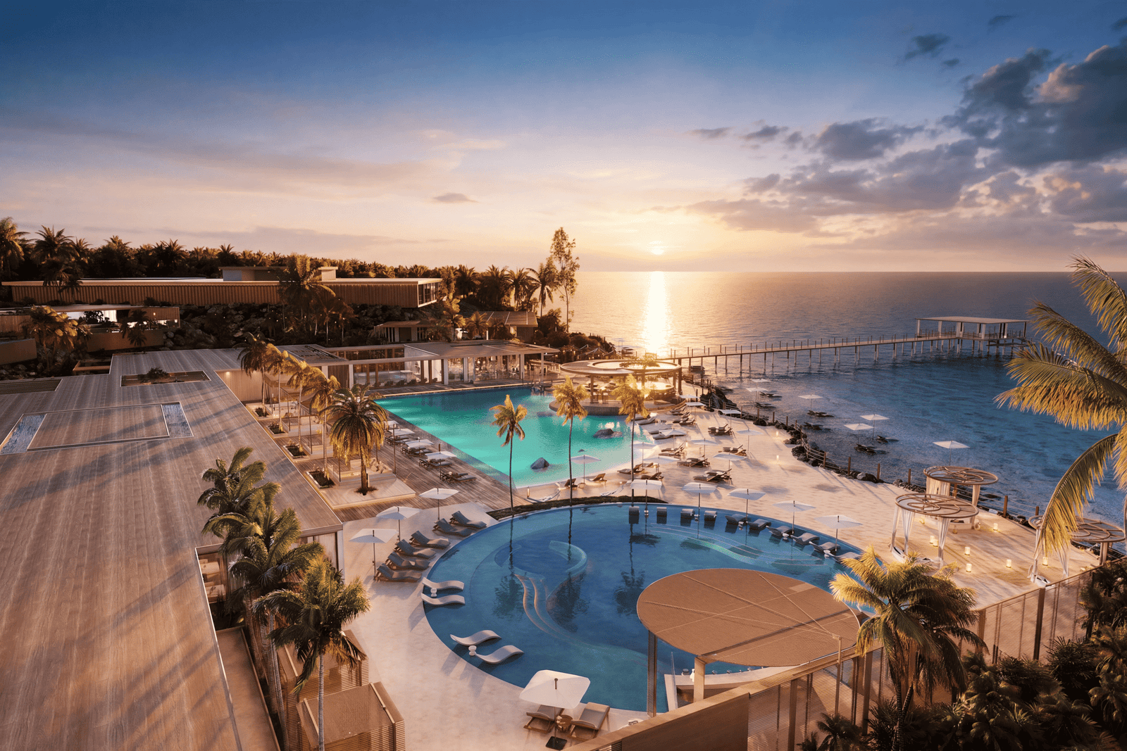 beach club view