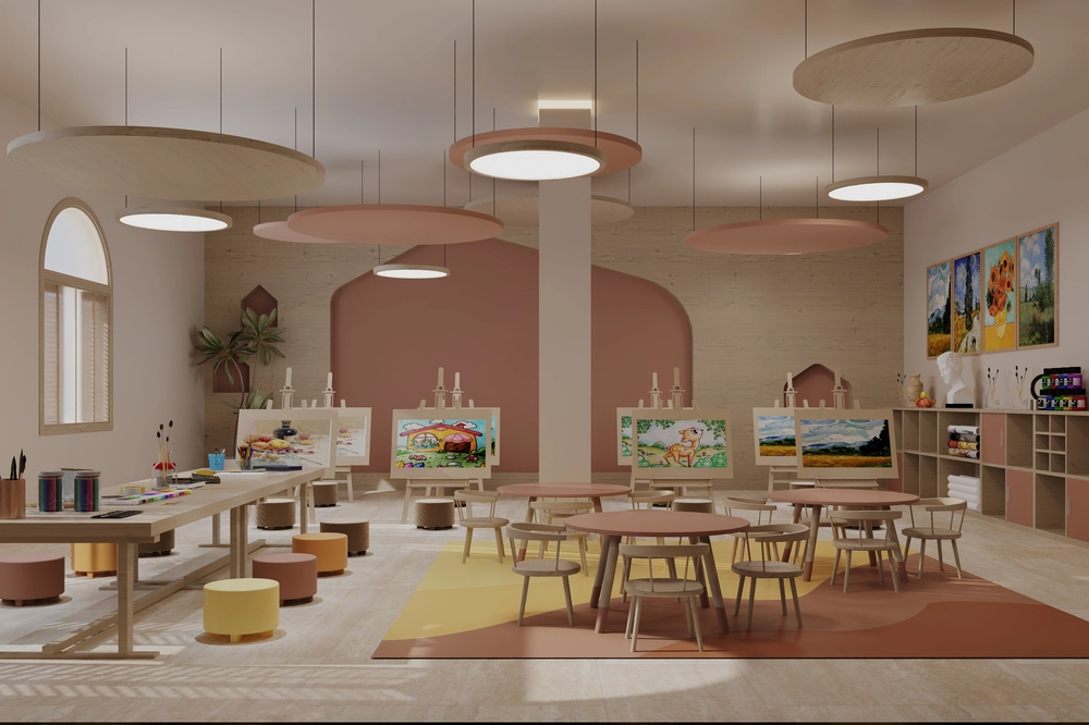 Interior design tall view