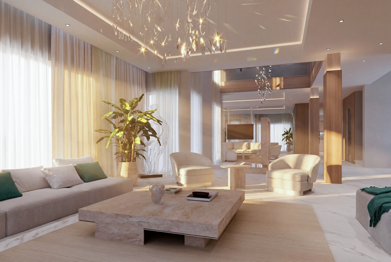 Interior design tall view